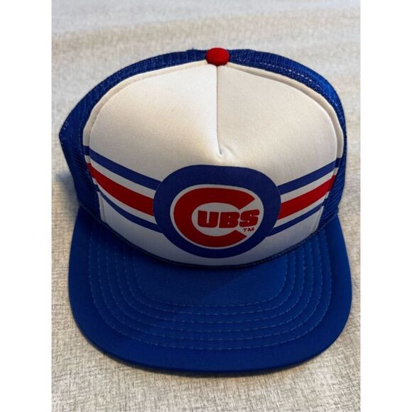 Chicago Cubs Twins Boston Snapback Mesh Trucker Hat New - Picture 1 of 5